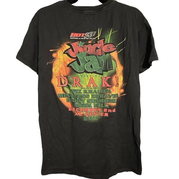 2011 Jingle Jam Drake, Wiz Khalifa, and Meek Mill Shirt Adult Medium - Picture 2 of 3